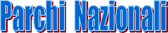 Parchi  Nazionali