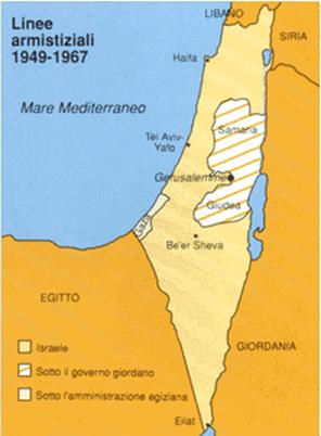 Spartizione della Palestina secondo il piano dell'Onu